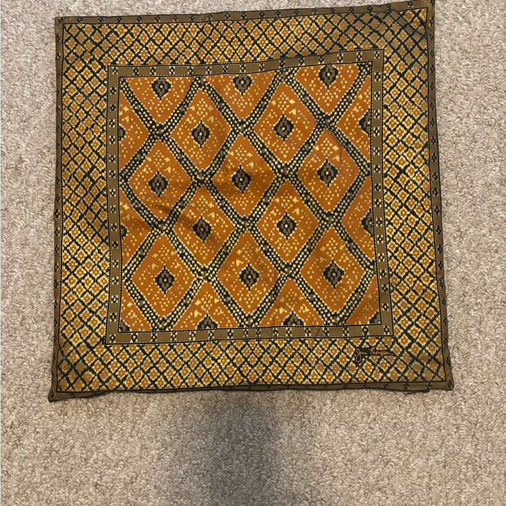 Jim Thompson silk Pillow Cover